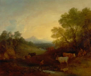 Landscape with Cattle